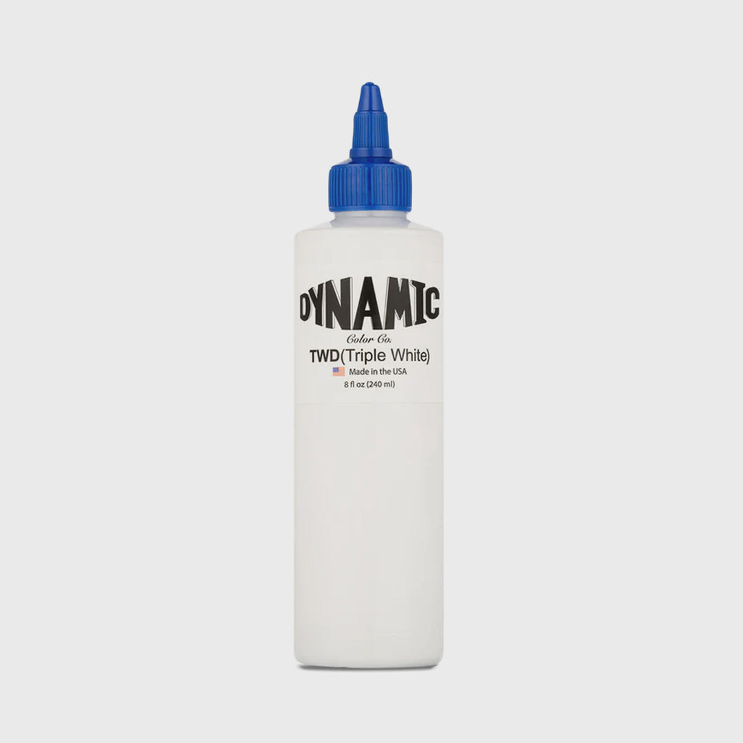 Dynamic Triple White Tattoo Ink