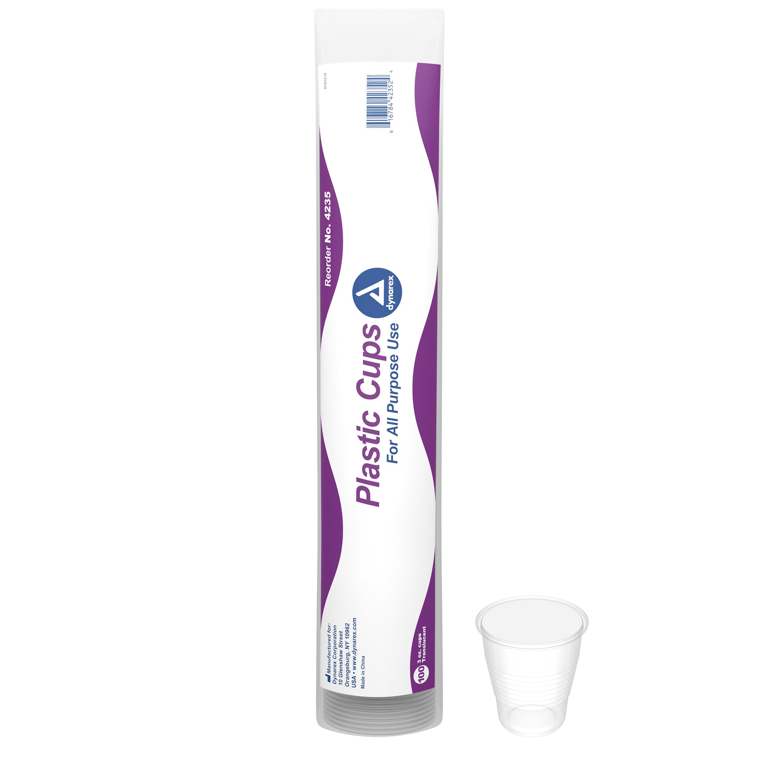 Dynarex Drinking Cups Clear