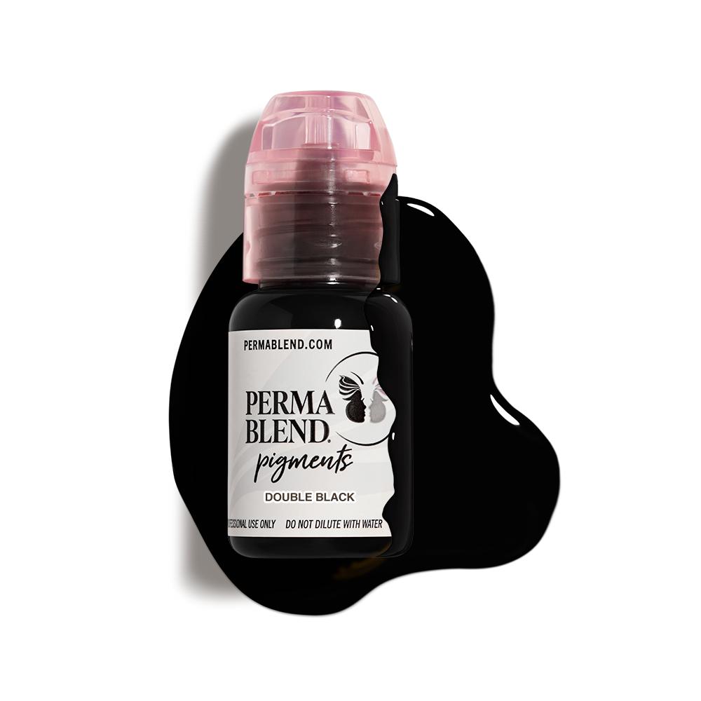 Perma Blend Double Black - PMU Pigments - FYT Tattoo Supplies Canada