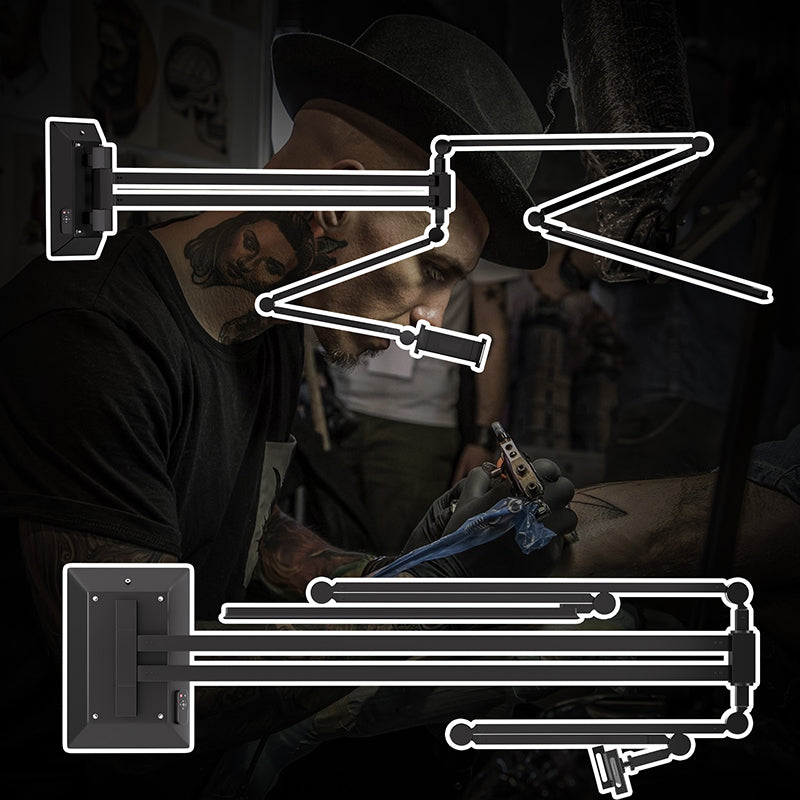 Taidu Tattoo Adjustable Wall-mounted Work Light