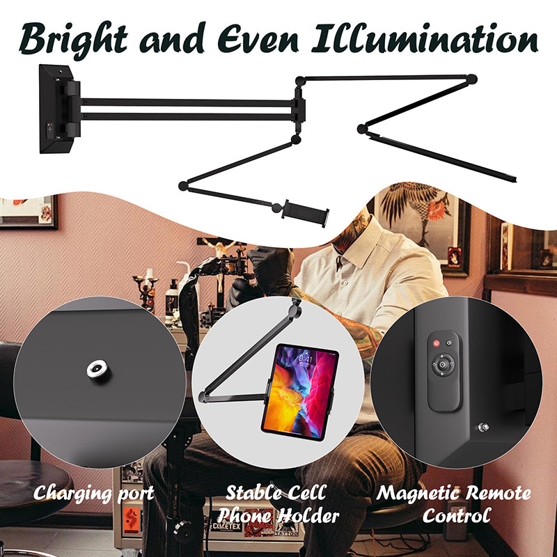 Taidu Tattoo Adjustable Wall-mounted Work Light
