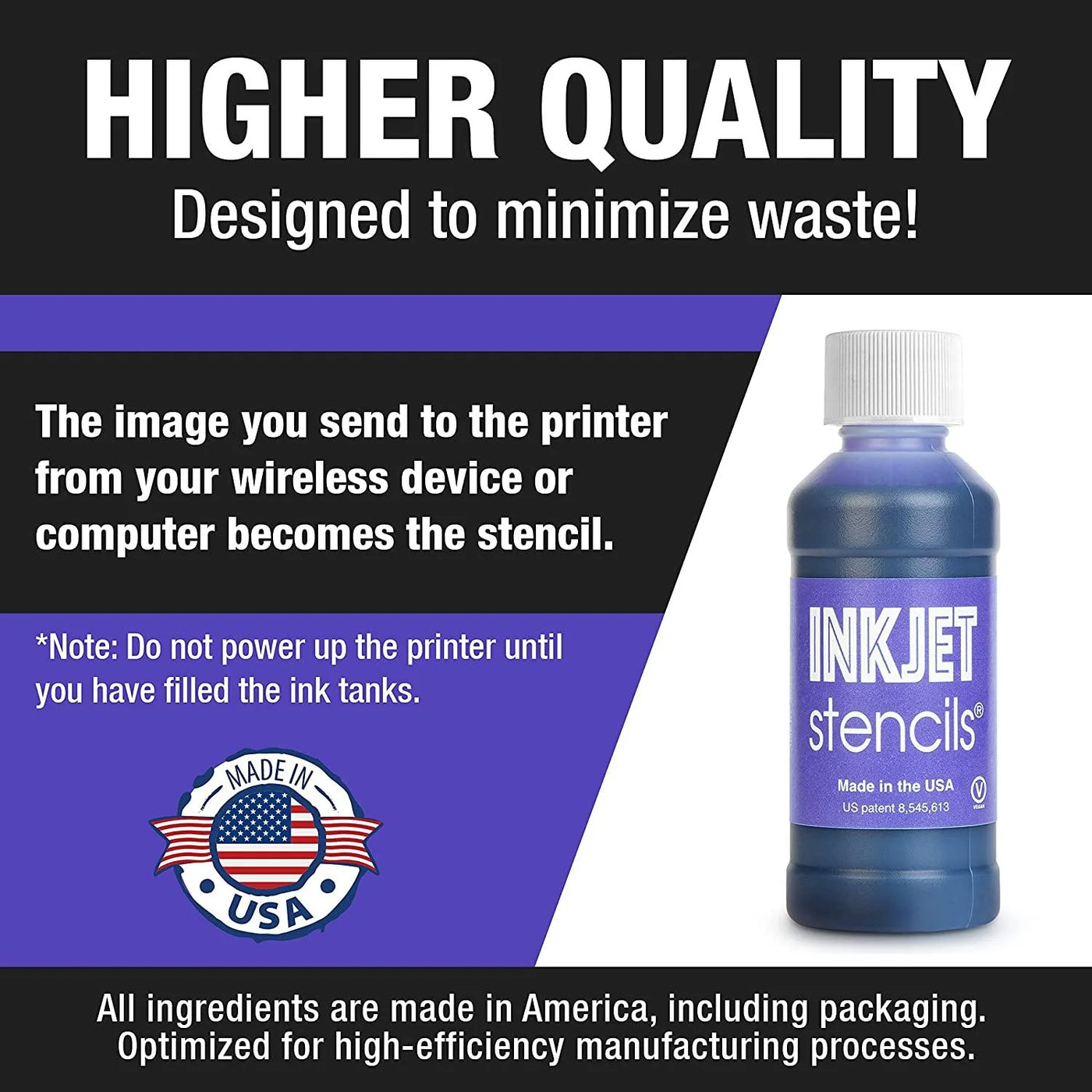 INKJET STENCILS® INK BOTTLE