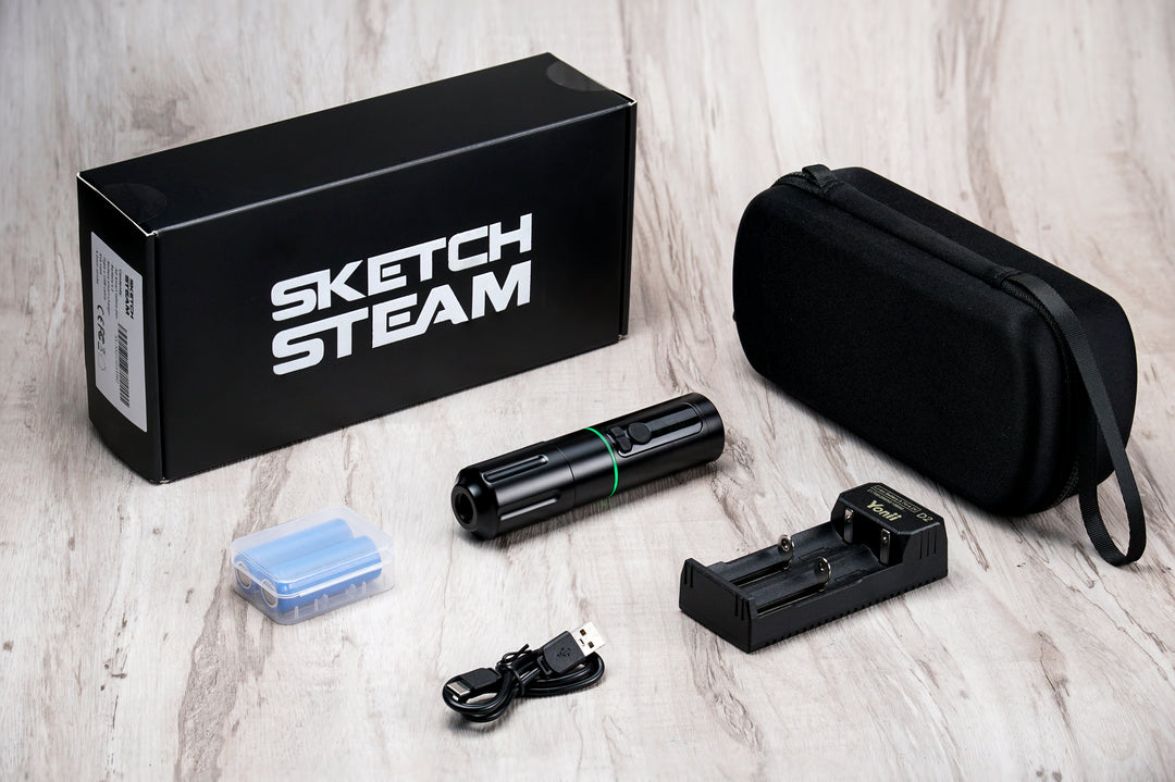 Ai-Tenitas S330 Wireless Tattoo Machine - Brushless Motor 4.0mm