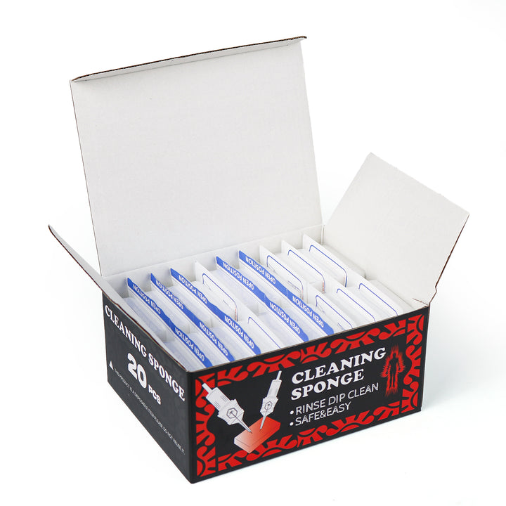 Superay Tattoo Cleaning Sponges - Disposable