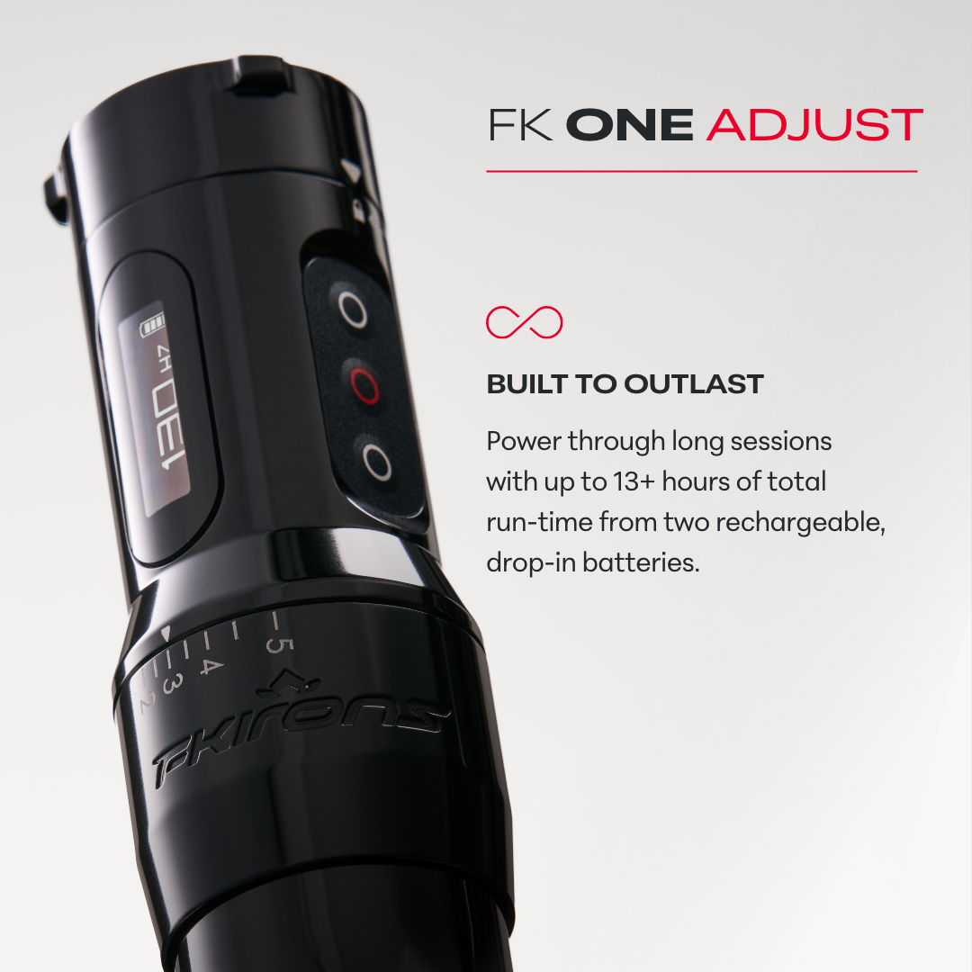 FK Irons One Adjust Wireless Tattoo Machine