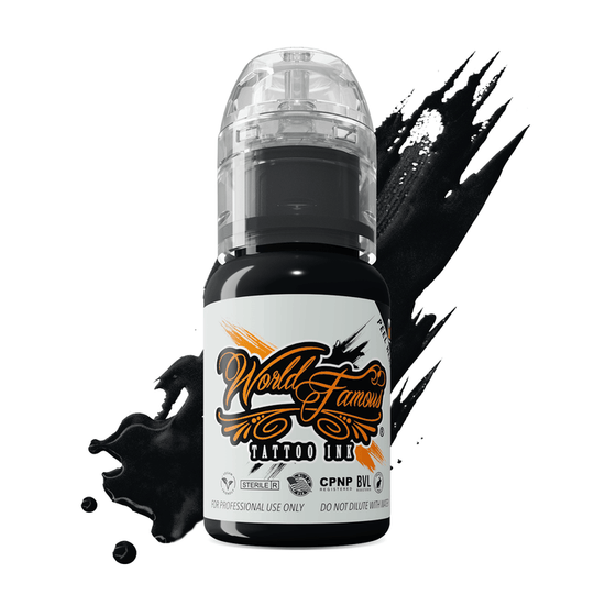 World Famous Outlining Ink Black