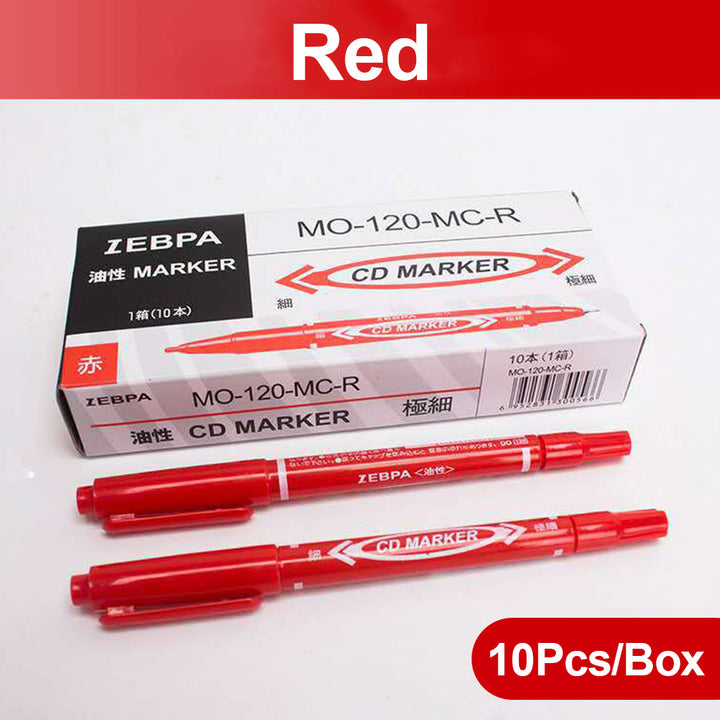 Skin Markers - Box of 10 (Red or Black)
