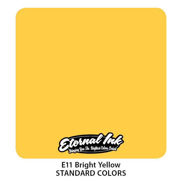 Eternal Ink Bright Yellow - Tattoo Ink - FYT Tattoo Supplies New York