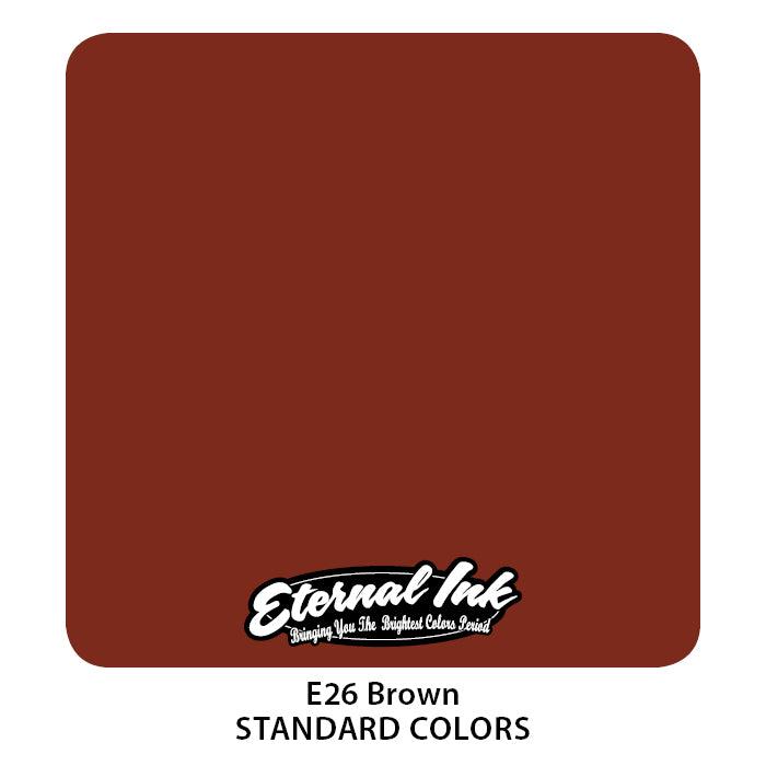 Eternal Ink Brown - Tattoo Ink - FYT Tattoo Supplies New York