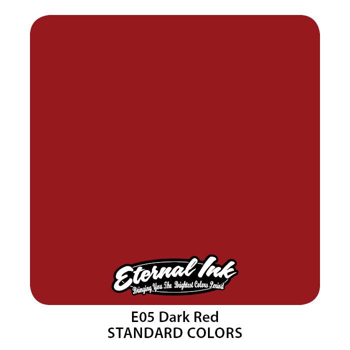 Eternal Ink Dark Red - Tattoo Ink - FYT Tattoo Supplies New York