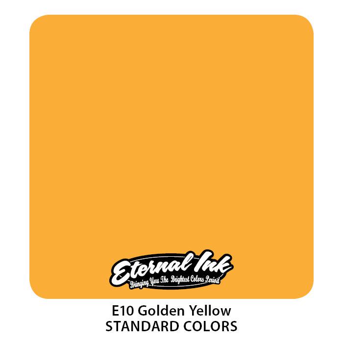 Eternal Ink Golden Yellow - Tattoo Ink - FYT Tattoo Supplies New York