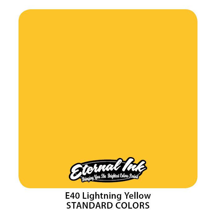 Eternal Ink Lightning Yellow - Tattoo Ink - FYT Tattoo Supplies New York