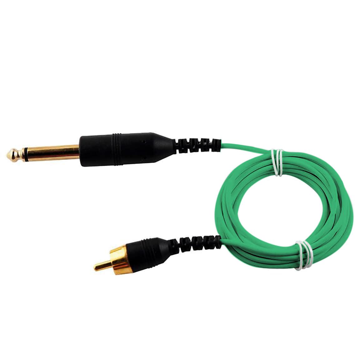 FYT Premium Gold Plated RCA Cable - 8FT - Power Supplies & Accessories - FYT Tattoo Supplies Canada