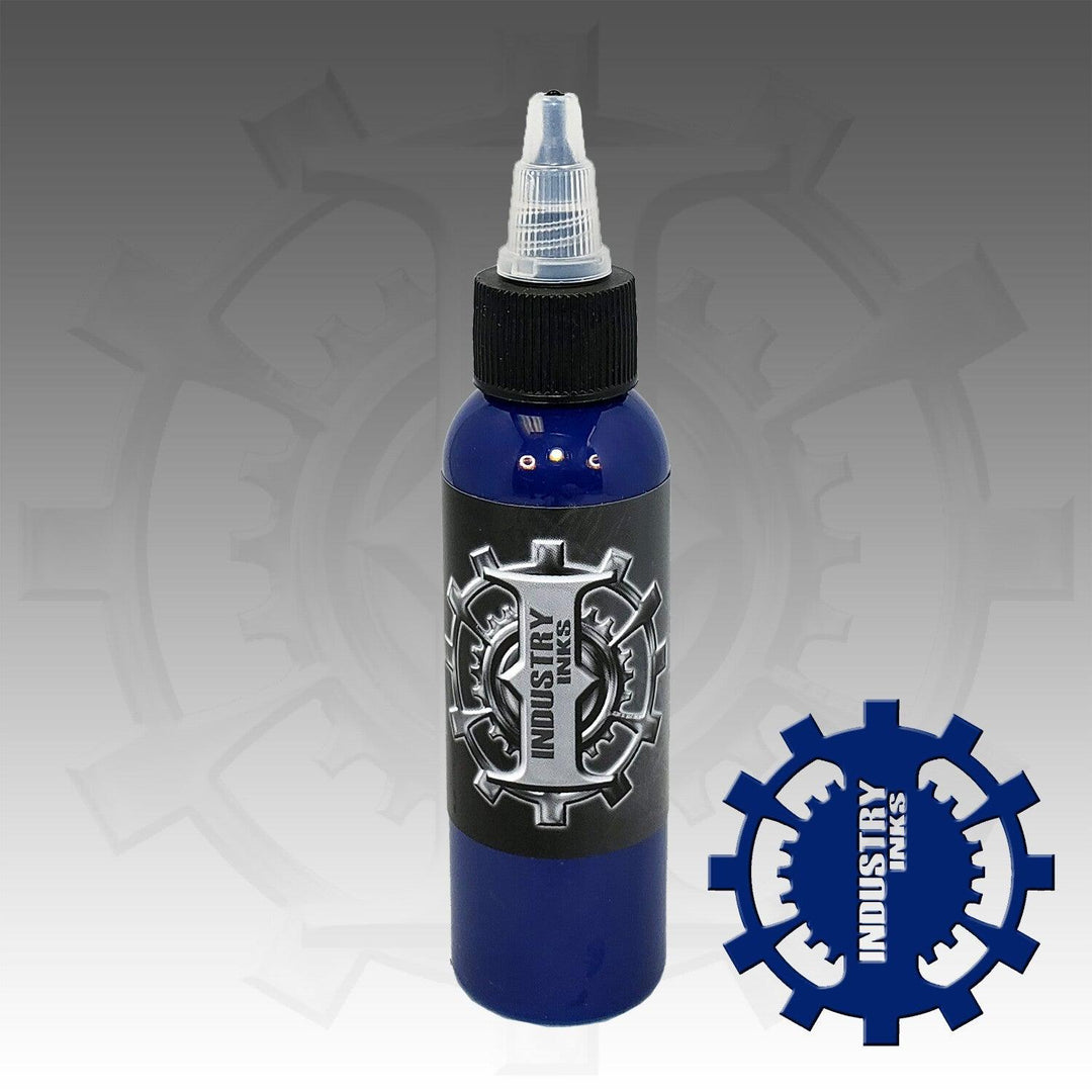 Industry Ink Denim Blue - Tattoo Ink - FYT Tattoo Supplies Canada