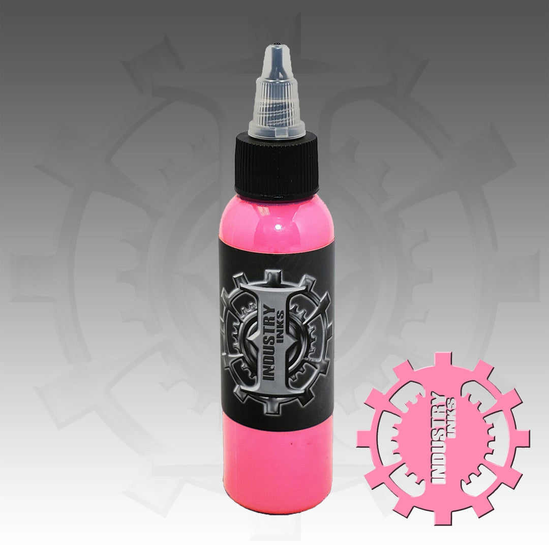 Industry Ink Hot Pink - Tattoo Ink - FYT Tattoo Supplies Canada