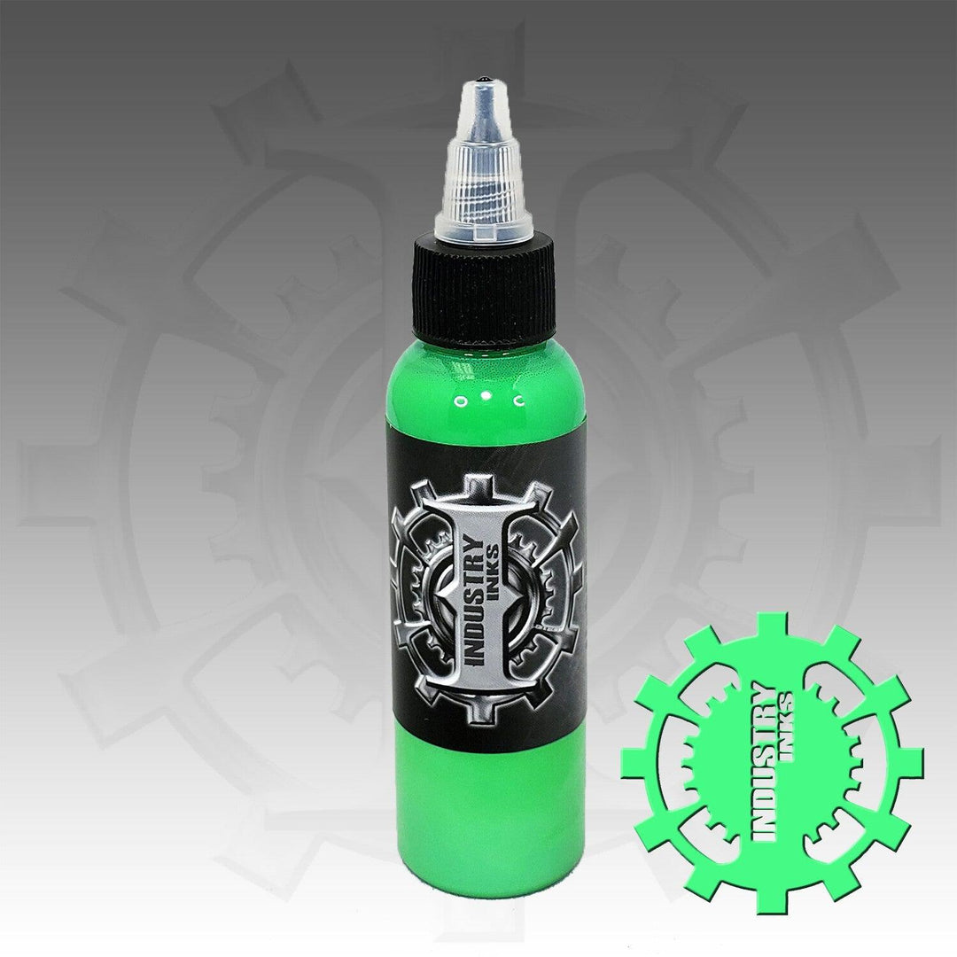 Industry Ink Light Green - Tattoo Ink - FYT Tattoo Supplies Canada