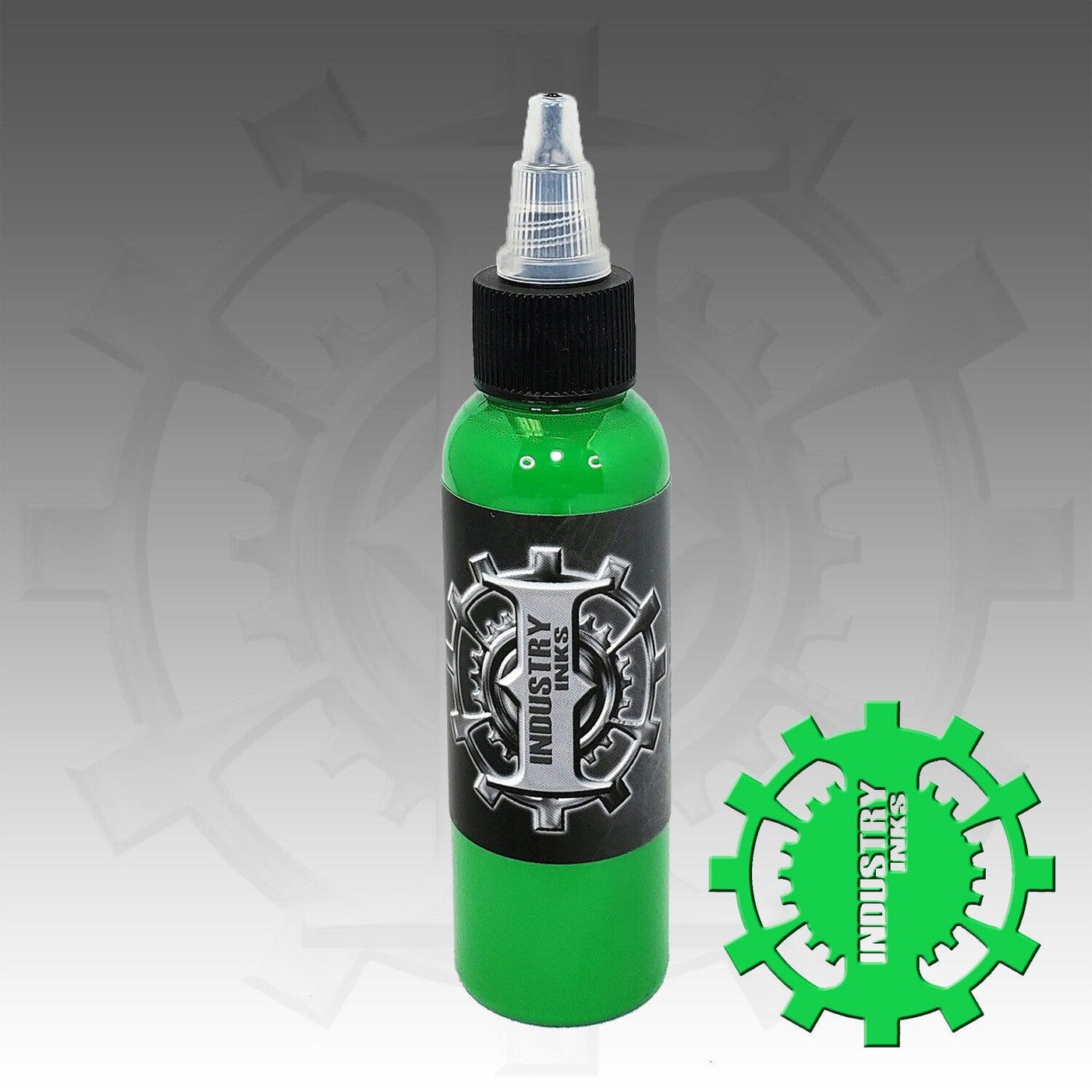 Industry Ink True Green - Tattoo Ink - FYT Tattoo Supplies Canada