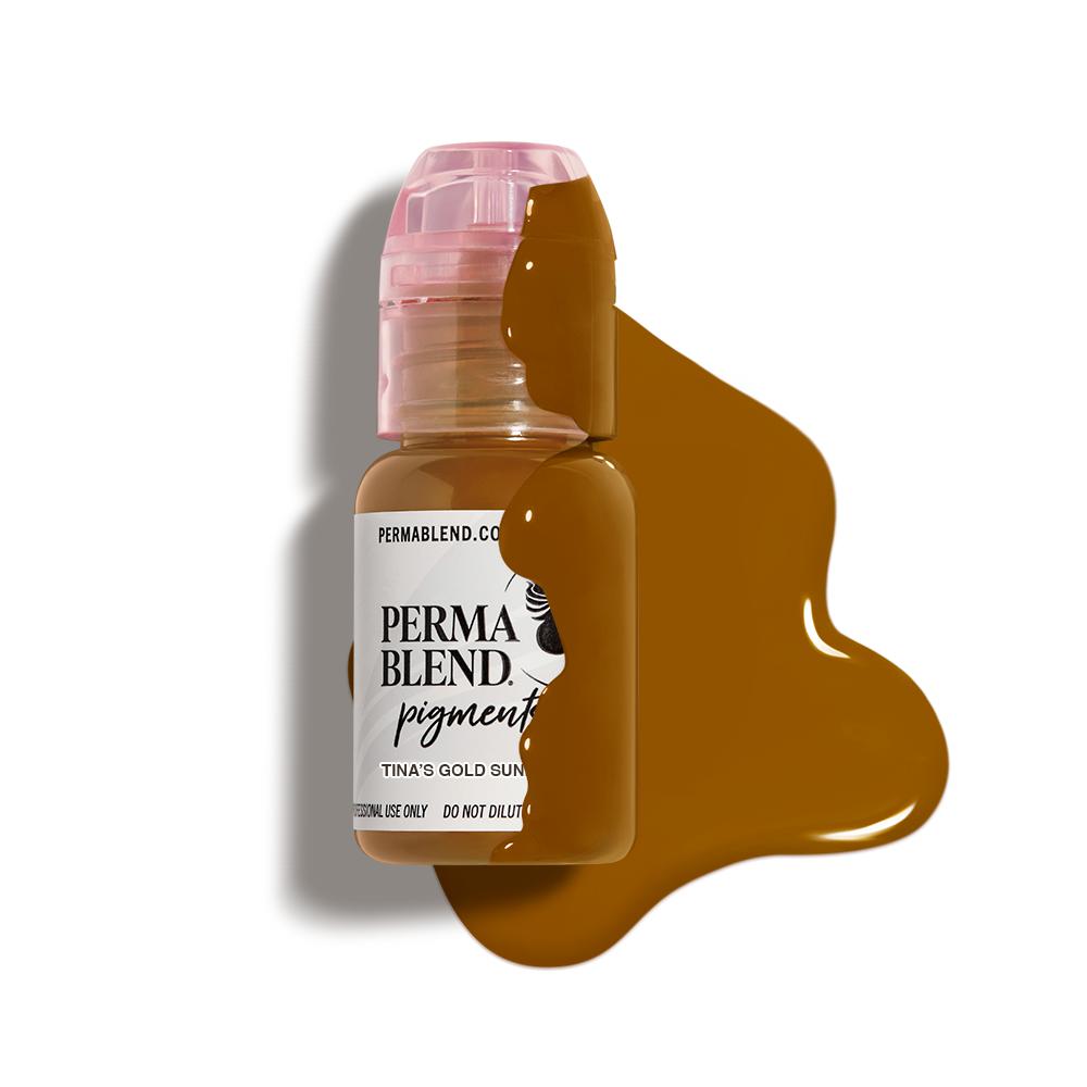 Perma Blend Tina's Gold Sunrise - PMU Pigments - FYT Tattoo Supplies Canada