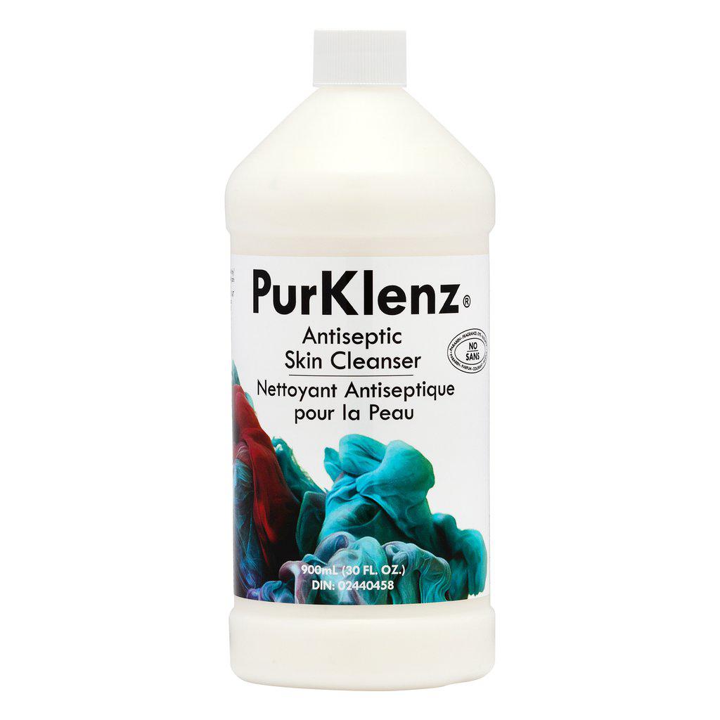 Purklenz Antiseptic Cleanser 900ML - Station Prep. & Barriers - FYT Tattoo Supplies Canada