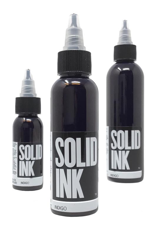 Solid Ink Indigo - Tattoo Ink - FYT Tattoo Supplies Canada