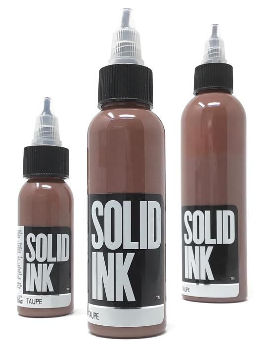 Tufte Ink Solid Ink Taupe - Tattoo Ink – FYT Tattoo Supplies Canada