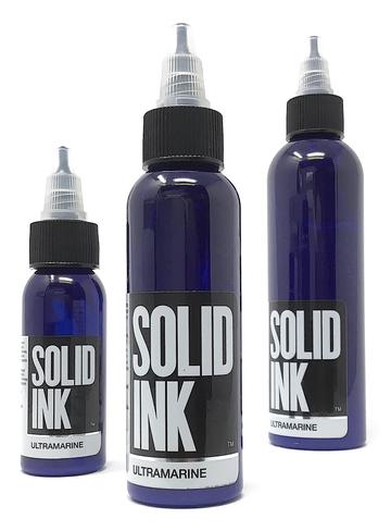 Solid Ink Ultramarine - Tattoo Ink - FYT Tattoo Supplies Canada