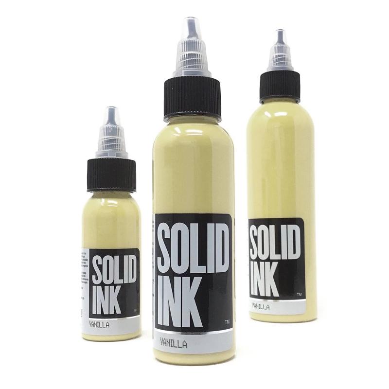 Solid Ink Vanilla - Tattoo Ink - FYT Tattoo Supplies Canada