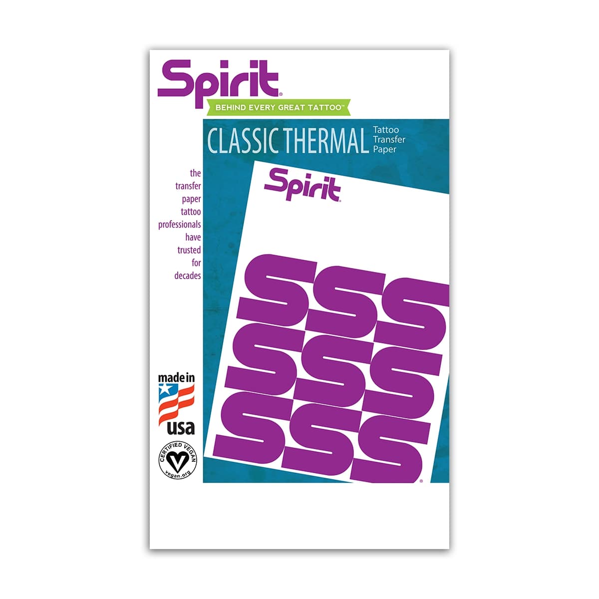 Spirit Classic Thermal Tattoo Transfer Paper - Station Prep. & Barriers - FYT Tattoo Supplies Canada